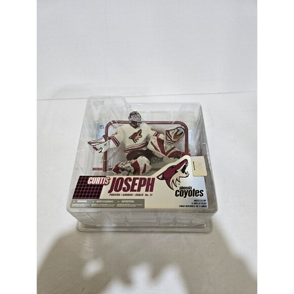 RARE 07 McFarlane NHL Hockey Series 14 Curtis Joseph Coyotes #110 Action Figure - Picture 7 of 7